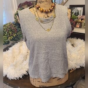 Imogene and Willie - Grey Tank - S